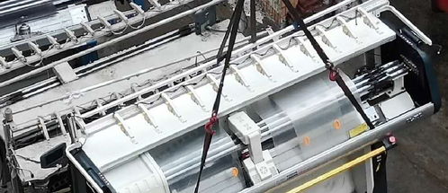 科技赋能传统制造 14针电脑横机进厂记